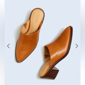Madewell “The Darcy Mule” in “warm coffee” color, size 6.5. New, never worn.